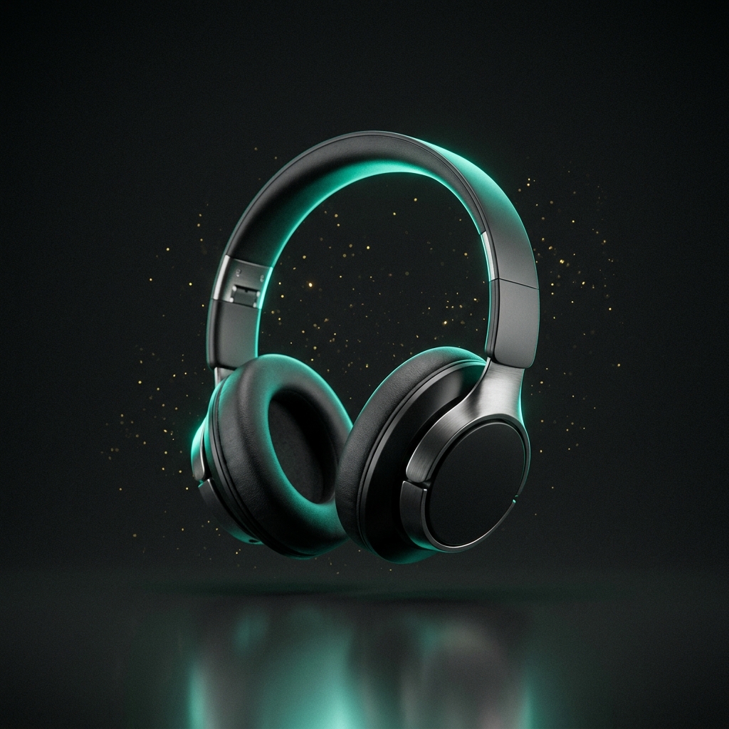 Wireless over-ear headphones